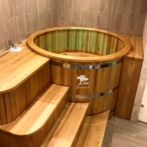 купель деревянная круглая