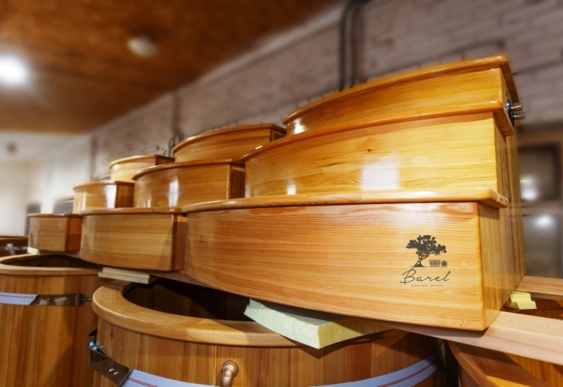 Купель деревянная круглая (KU128) — изображение 5