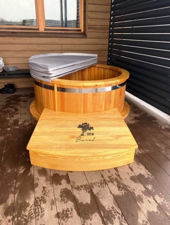 Купель деревянная круглая (KU124) — изображение 2