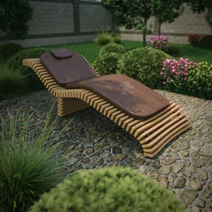 Шезлонг | Лиственница (HZ156)