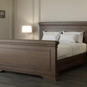 Кровать "Элиза". Двуспальная, термодуб. (KR202)