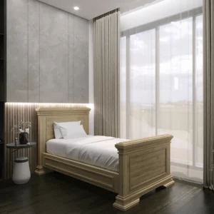 Кровать "Элиза". Односпальная, лиственница. (KR204)