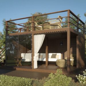деревянная беседка заказать