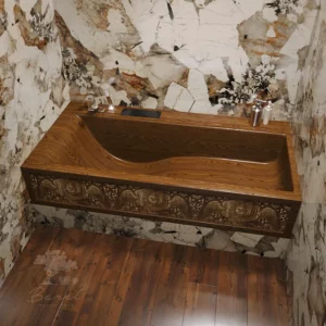 Деревянная ванна "Астра" (VA169)